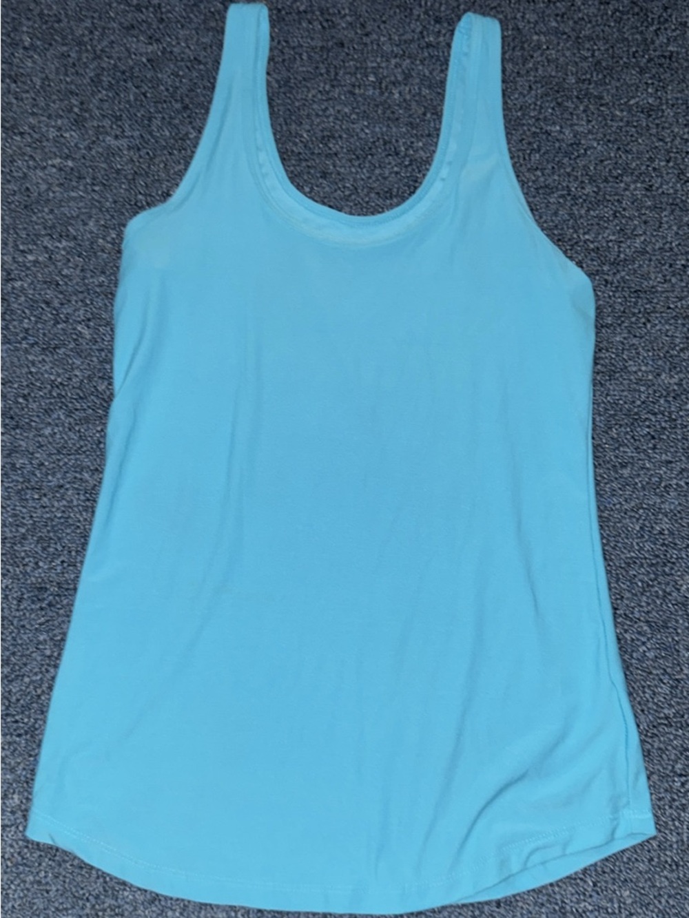 No Boundaries Light Blue Scoop Neck Tank Top